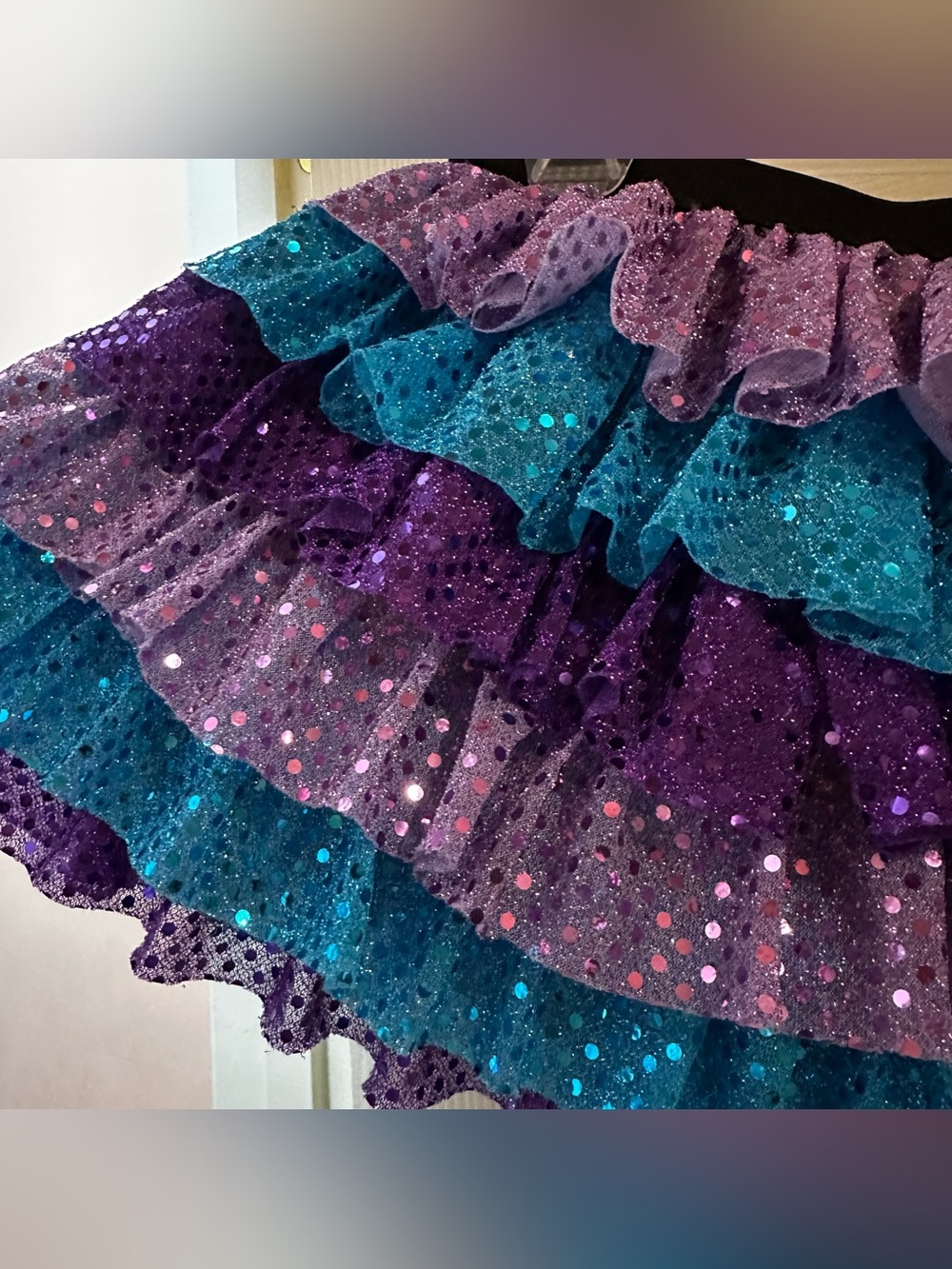 Sparkle Athletic Ruffle Skirt Small - Picture 2 of 4